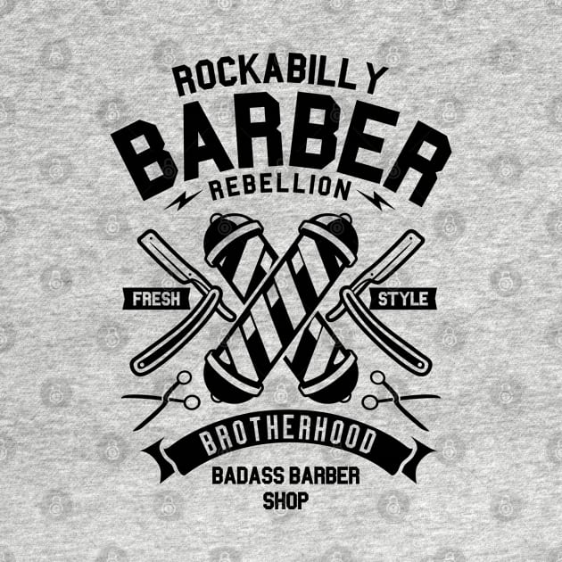 Rockabilly Barber by Hudkins